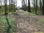 na okraji Satalické bažantnice - příchod do Satalic